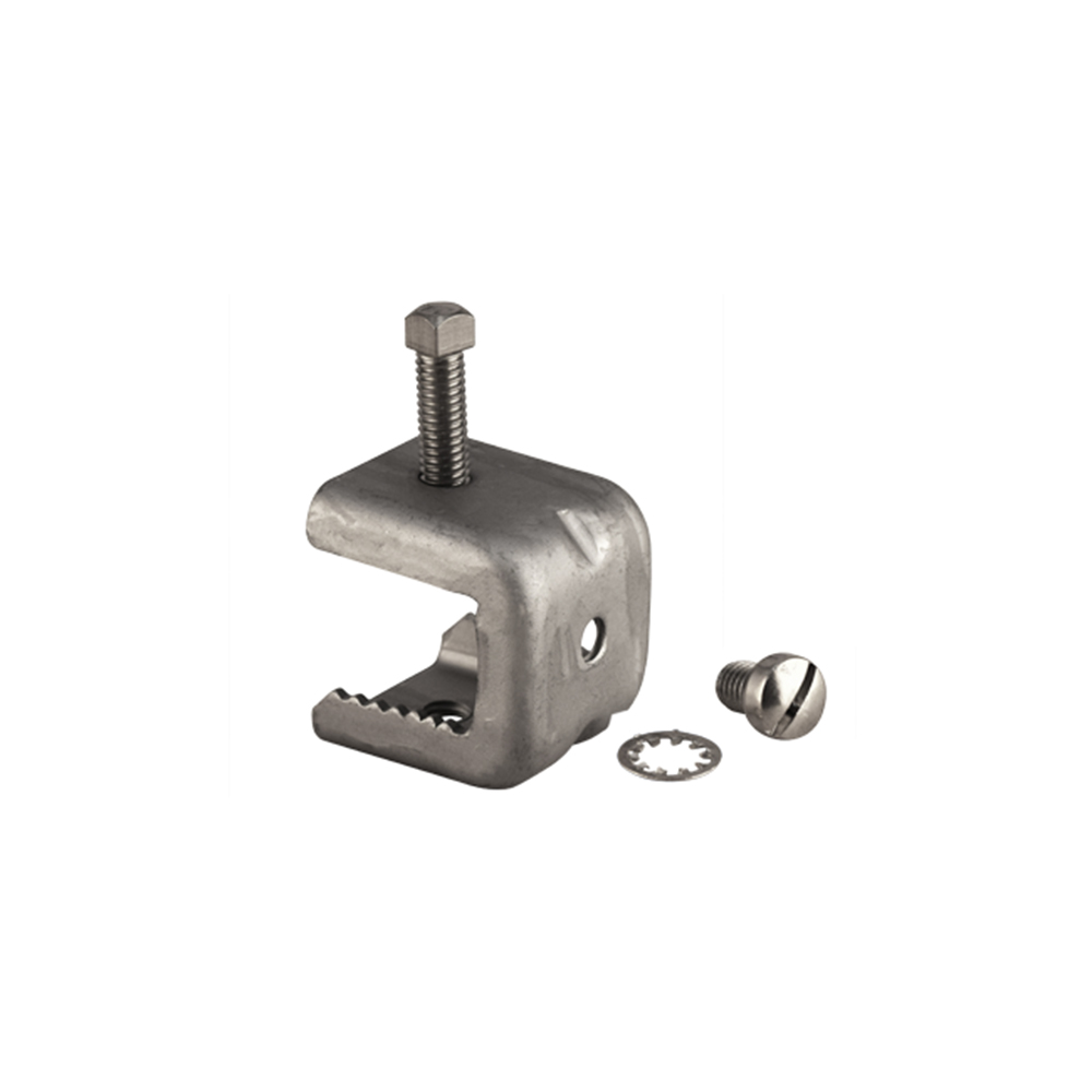 Miroc Galvanized Angle Adapter with 3/8 Inch Tapped Hole (10-Pack) from GME Supply